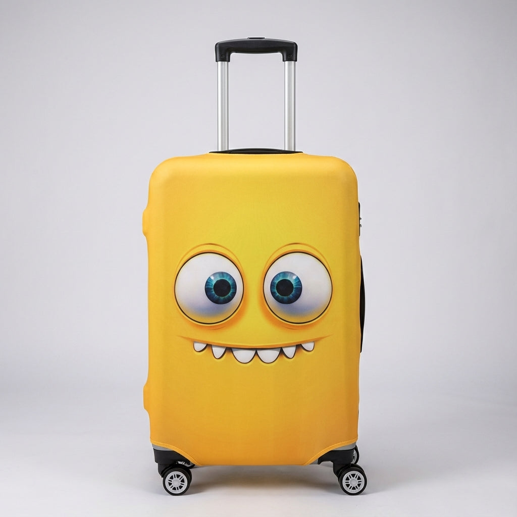 Housse de bagage élastique avec impression – SmileGuard