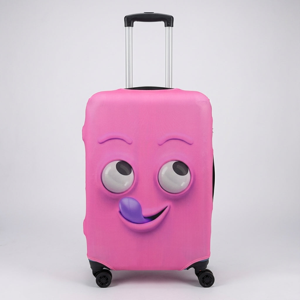 Housse de bagage élastique avec impression – SmileGuard