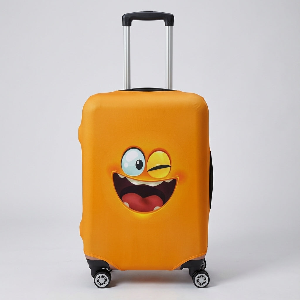 Housse de bagage élastique avec impression – SmileGuard