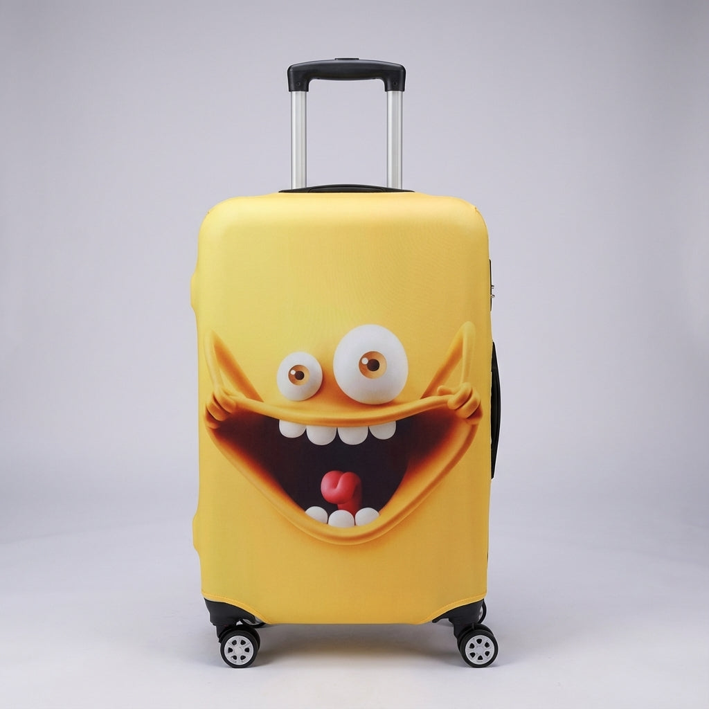 Housse de bagage élastique avec impression – SmileGuard