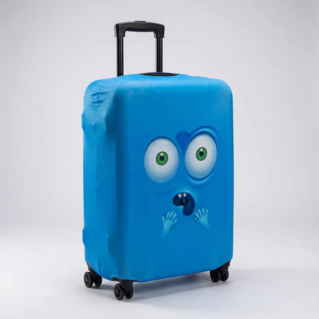 Housse de bagage élastique avec impression – SmileGuard