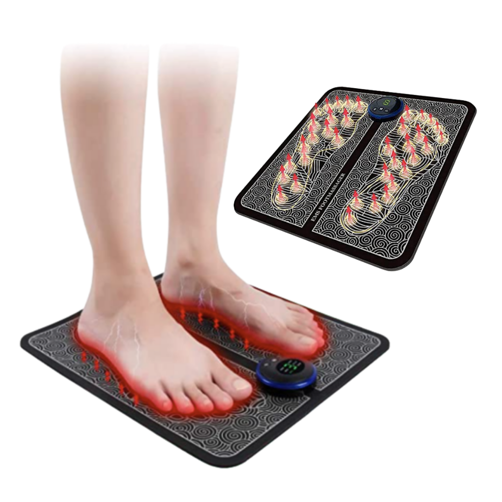 Appareil de massage des pieds EMS rajeunissant – Détente et soulagement de la douleur pour vos pieds