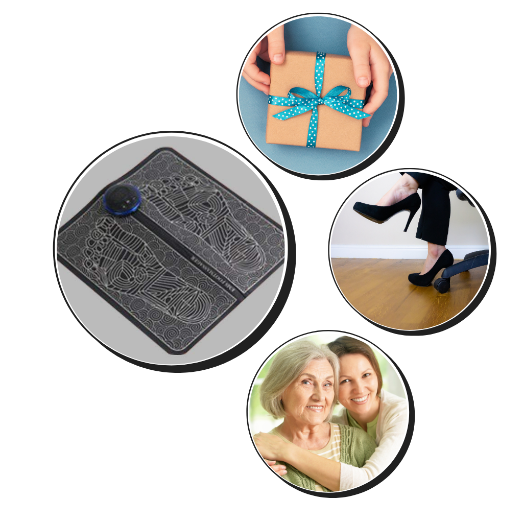 Appareil de massage des pieds EMS rajeunissant – Détente et soulagement de la douleur pour vos pieds