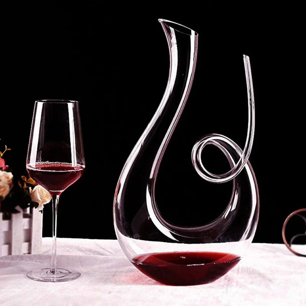 Carafe à Vin Élégante - Cristal Sans Plomb 750 ml pour une Expérience Vin Stylée