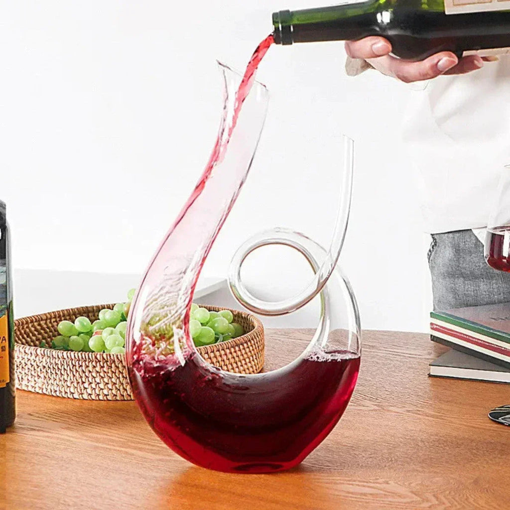 Carafe à Vin Élégante - Cristal Sans Plomb 750 ml pour une Expérience Vin Stylée