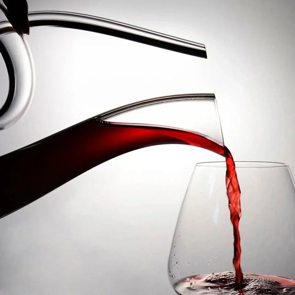 Carafe à Vin Élégante - Cristal Sans Plomb 750 ml pour une Expérience Vin Stylée