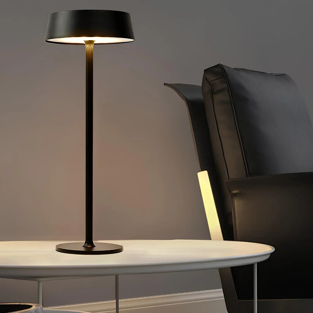 LumaTouch – Lampe de Table Sans Fil avec LED Dimmer et Design Moderne