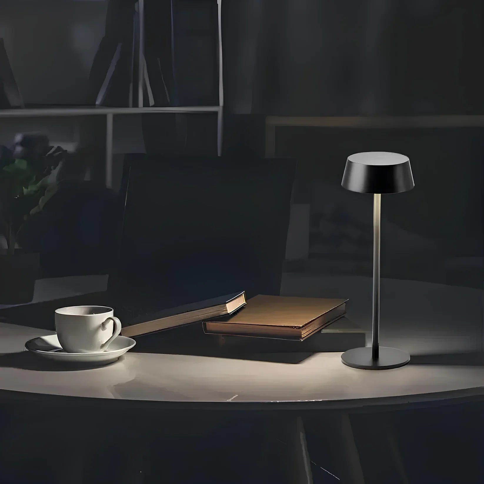LumaTouch – Lampe de Table Sans Fil avec LED Dimmer et Design Moderne