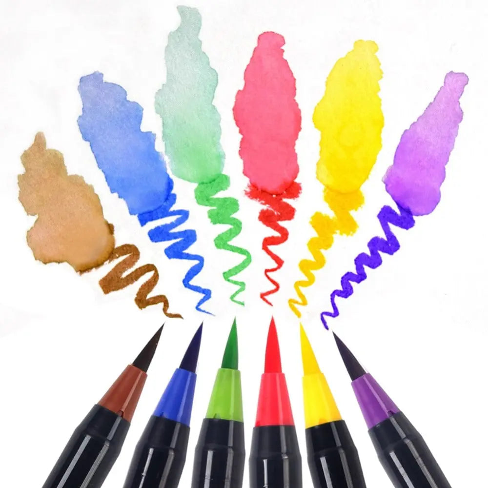 AquaBrush™ | Ensemble de pinceaux aquarelle élégants – Peinture créative sans effort