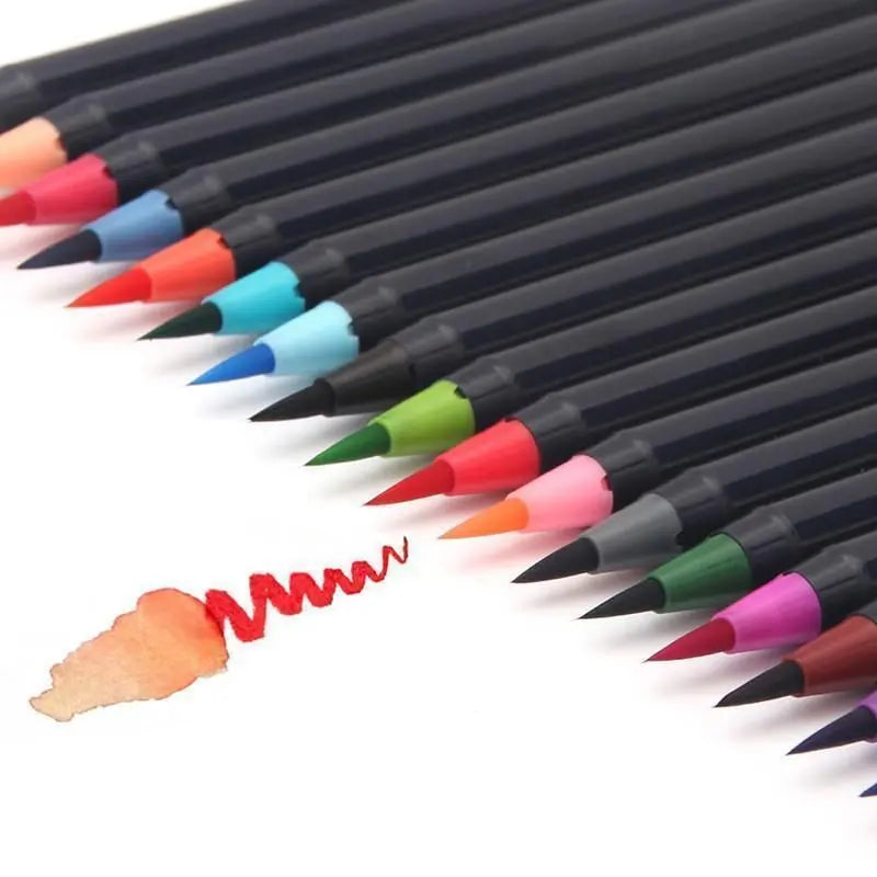 AquaBrush™ | Ensemble de pinceaux aquarelle élégants – Peinture créative sans effort