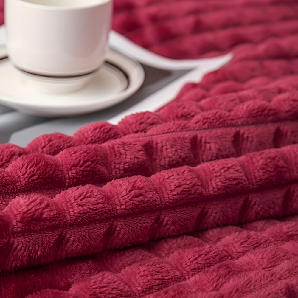 NordicNest Plaid – Ultra Doux & Chaud Couverture – Motif à Carreaux
