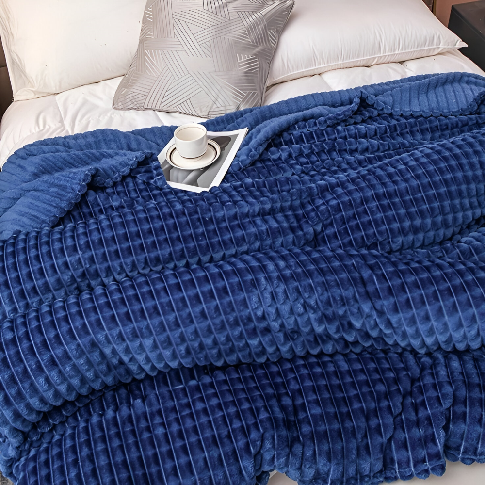 NordicNest Plaid – Ultra Doux & Chaud Couverture – Motif à Carreaux