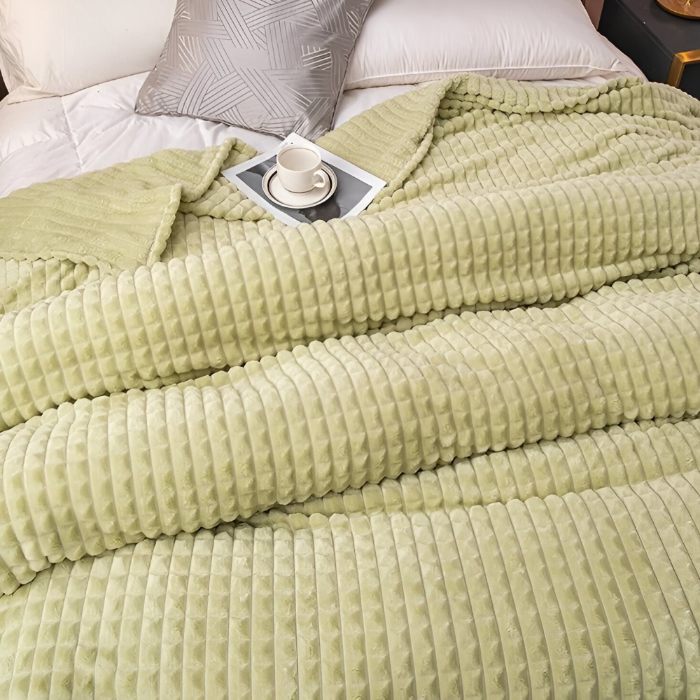 NordicNest Plaid – Ultra Doux & Chaud Couverture – Motif à Carreaux