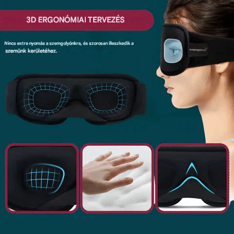 Lunettes de sommeil ergonomiques - DreamShield