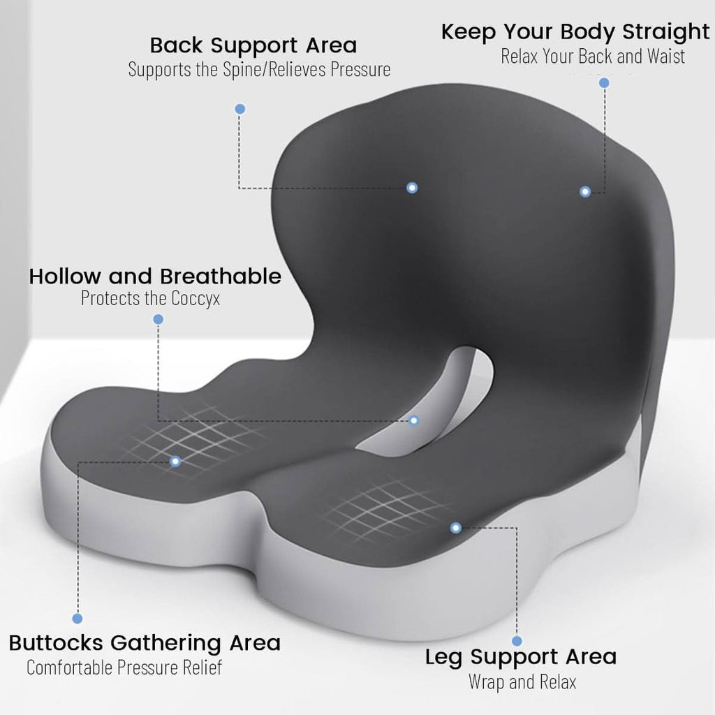ERGOCOMFORT PAD – Coussin en mousse à mémoire premium pour posture et confort