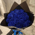 GLAMROSE - Rose artificielle pailletée conçue pour une élégance durable et une décoration intérieure luxueuse sans entretien