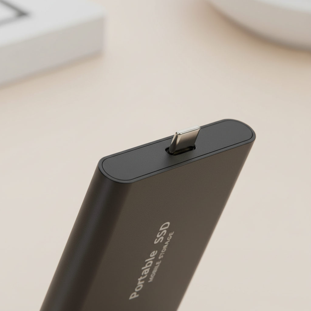 SSD Externe de 128 Go | Sauvegarde Rapide des Données | Connexion USB C | DataPulse