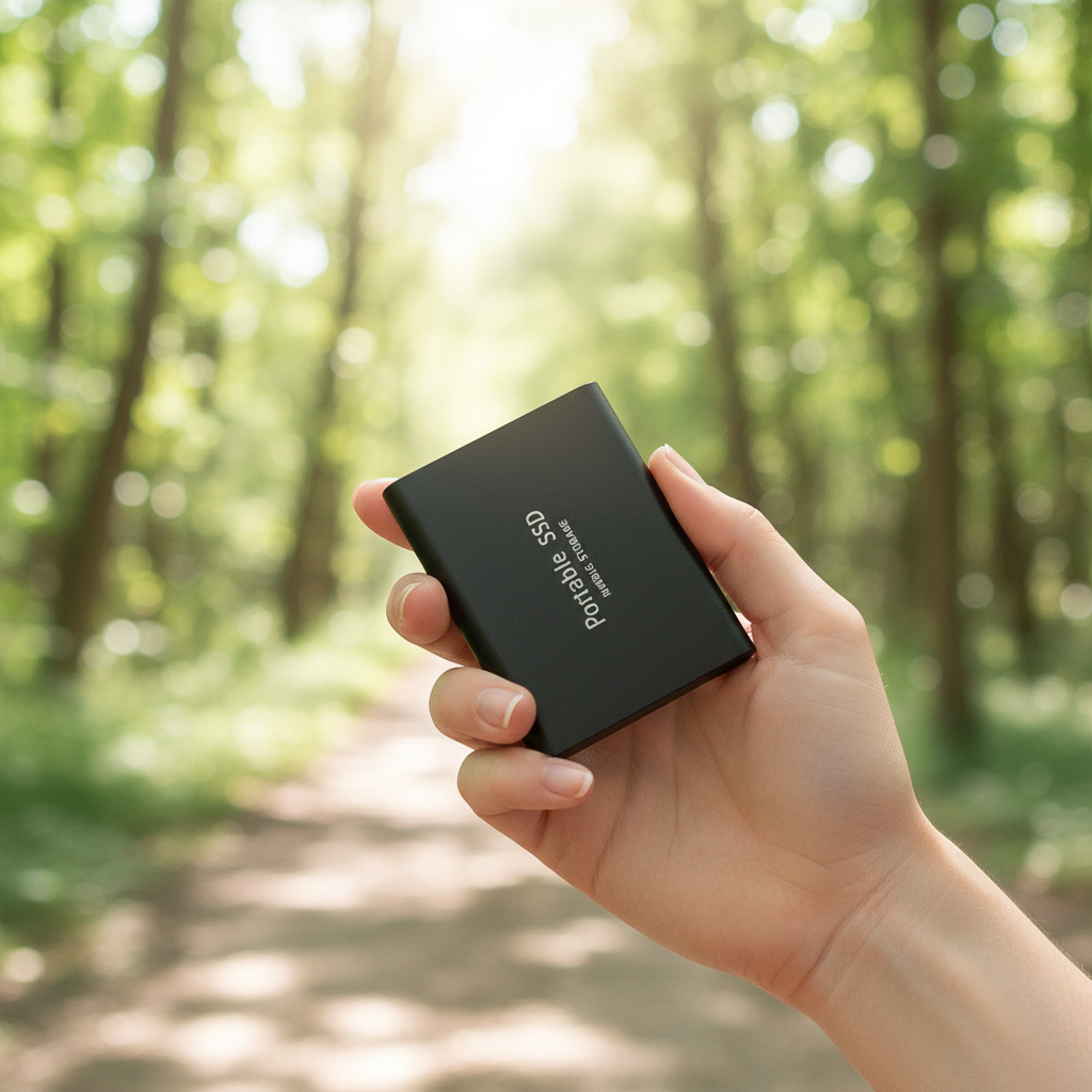 SSD Externe de 128 Go | Sauvegarde Rapide des Données | Connexion USB C | DataPulse
