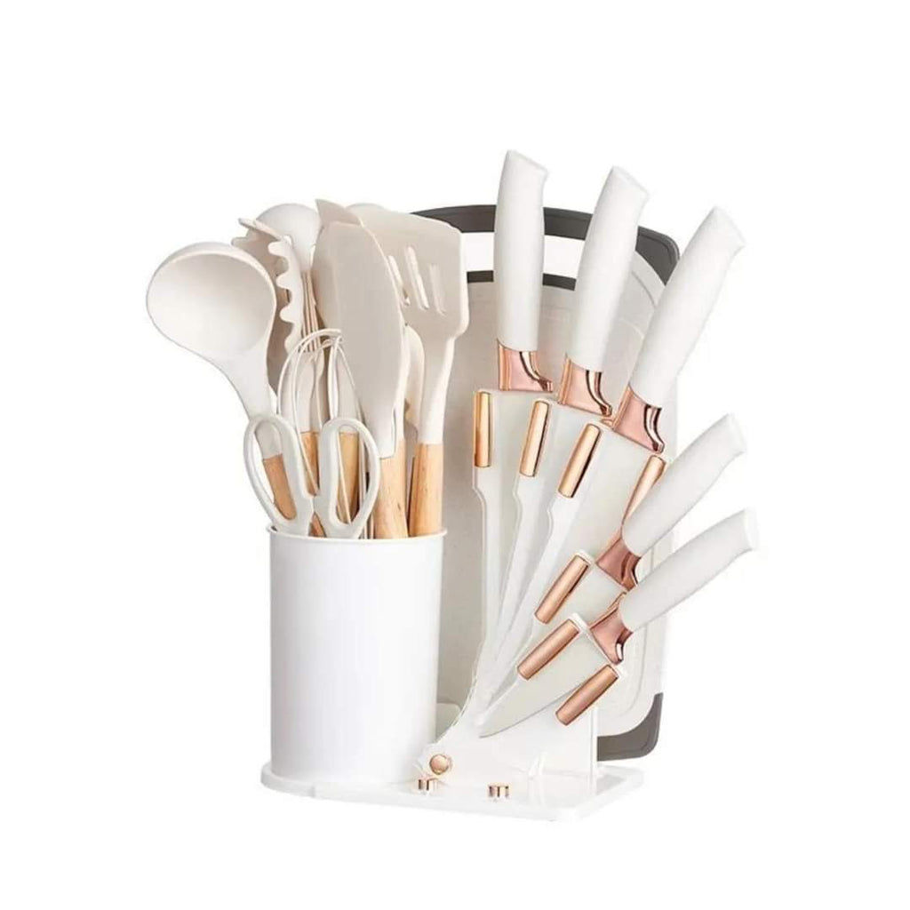 Ensemble d'ustensiles de cuisine de 19 pièces