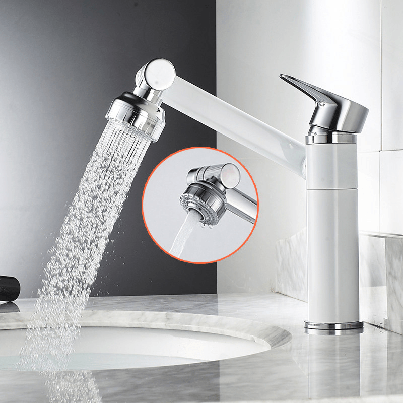WATERWISE - Robinet Rotatif à 360° avec Modes Spray et Jet