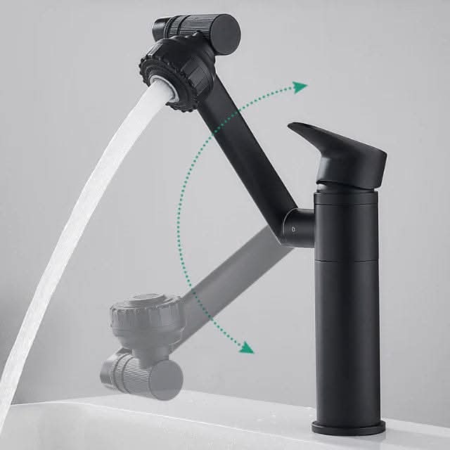 WATERWISE - Robinet Rotatif à 360° avec Modes Spray et Jet