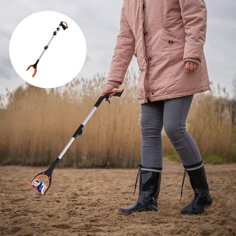 Grappin pliable avec clip rotatif à 360°