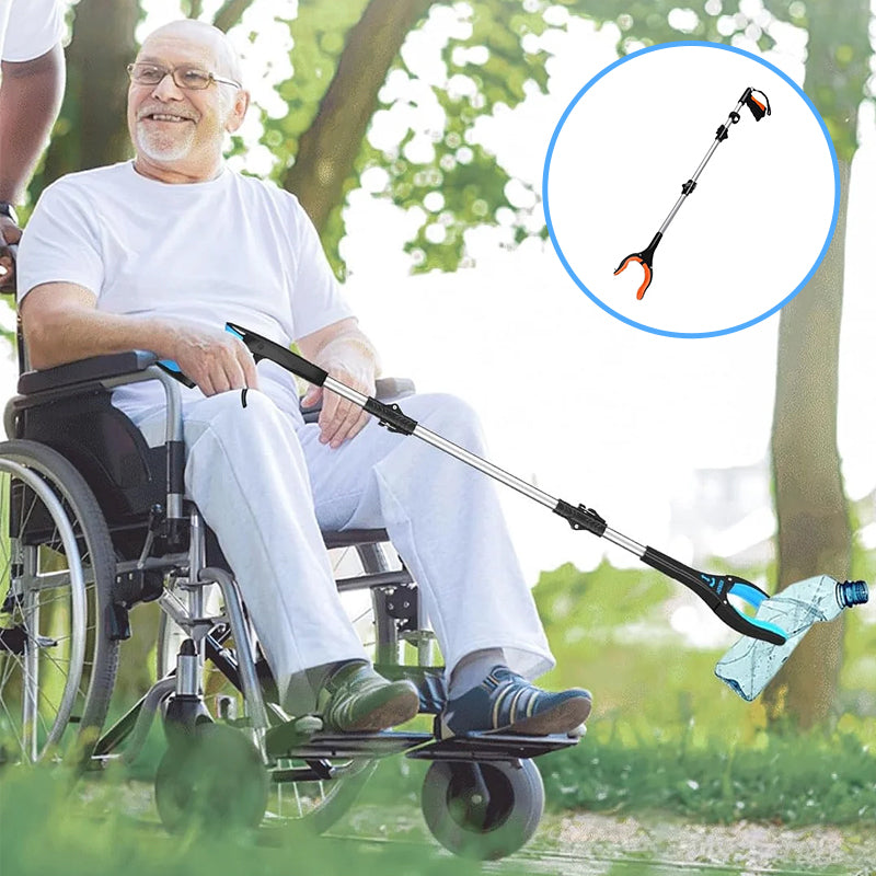 Grappin pliable avec clip rotatif à 360°