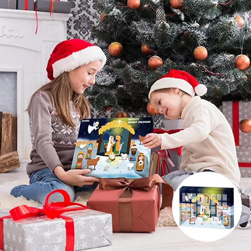 Calendrier de l'Avent Crèche de Noël - Pour une expérience de Noël magique