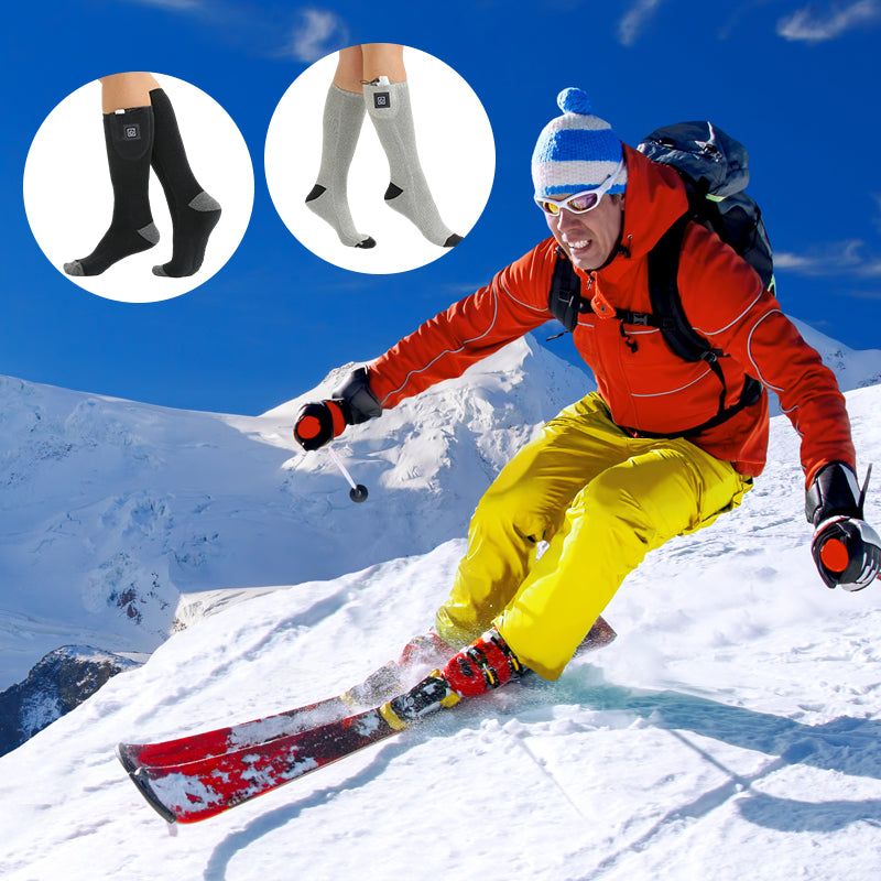 Chaussettes Chauffantes HeatWave – Rechargeables, Chaleureuses et Confortables