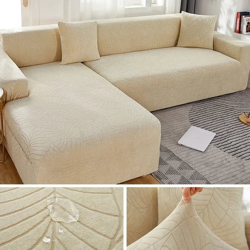 SOFALOCK – Housse de canapé en polyester sur mesure pour canapés en L