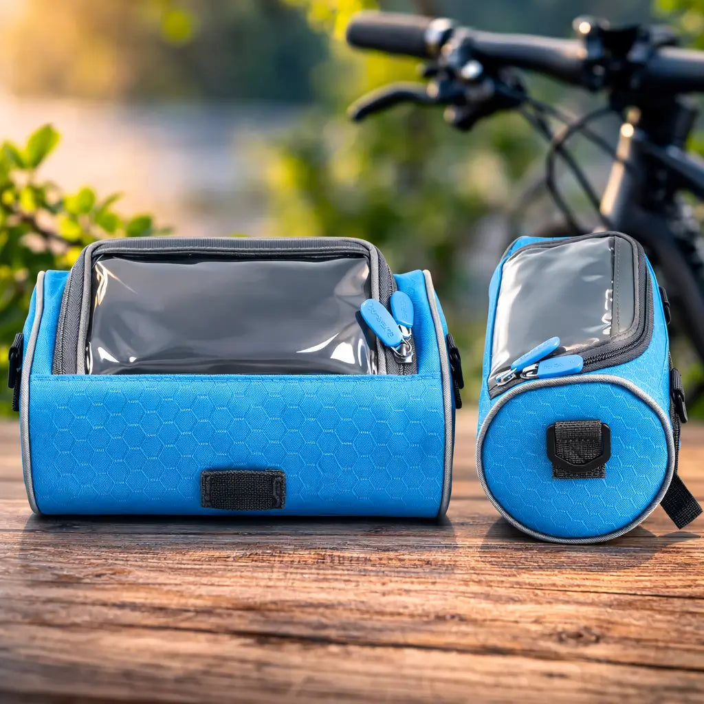CYCLORA – Sac de rangement pour vélo avec écran tactile pour un accès pratique en cours de route