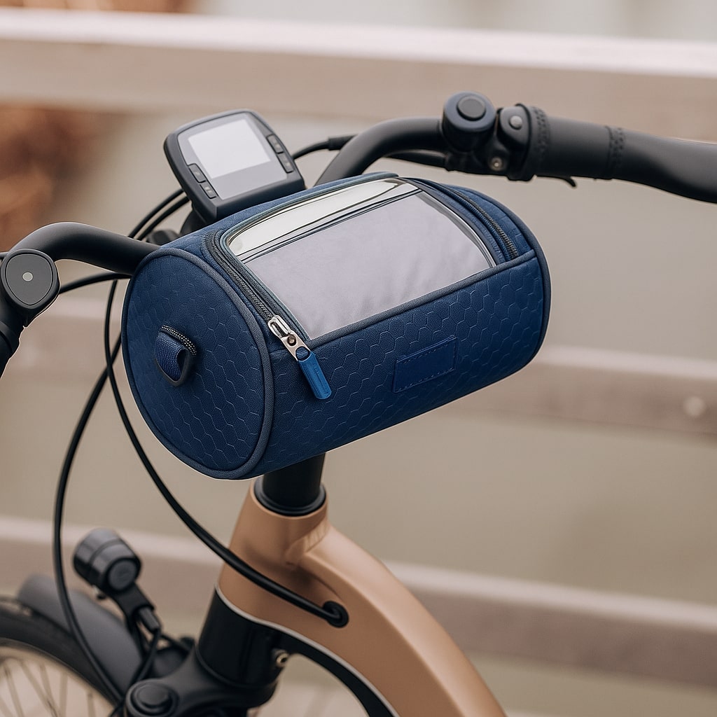 CYCLORA – Sac de rangement pour vélo avec écran tactile pour un accès pratique en cours de route