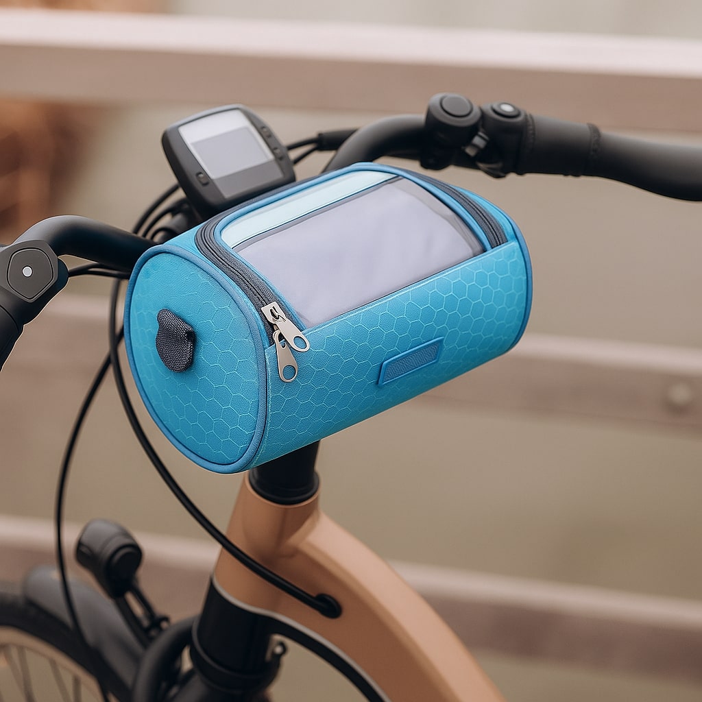 CYCLORA – Sac de rangement pour vélo avec écran tactile pour un accès pratique en cours de route