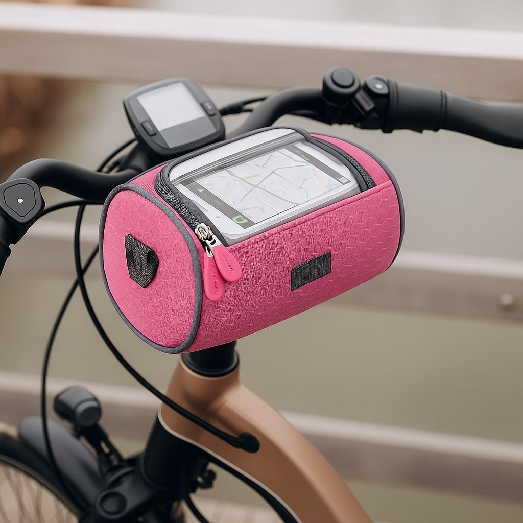 CYCLORA – Sac de rangement pour vélo avec écran tactile pour un accès pratique en cours de route