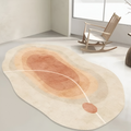Tapis FancyFluff - Tapis de salon - Tapis de forme irrégulière - Tapis doux pour la chambre