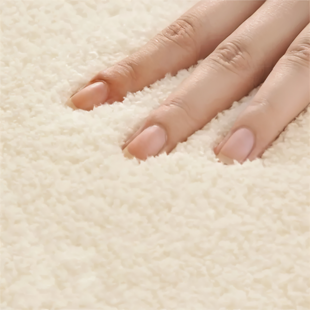 Tapis FancyFluff - Tapis de salon - Tapis de forme irrégulière - Tapis doux pour la chambre