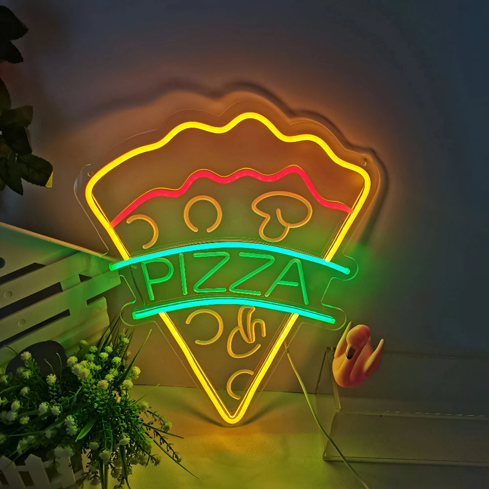 Panneau LED néon fastfood – panneau coloré pour bar et restaurant