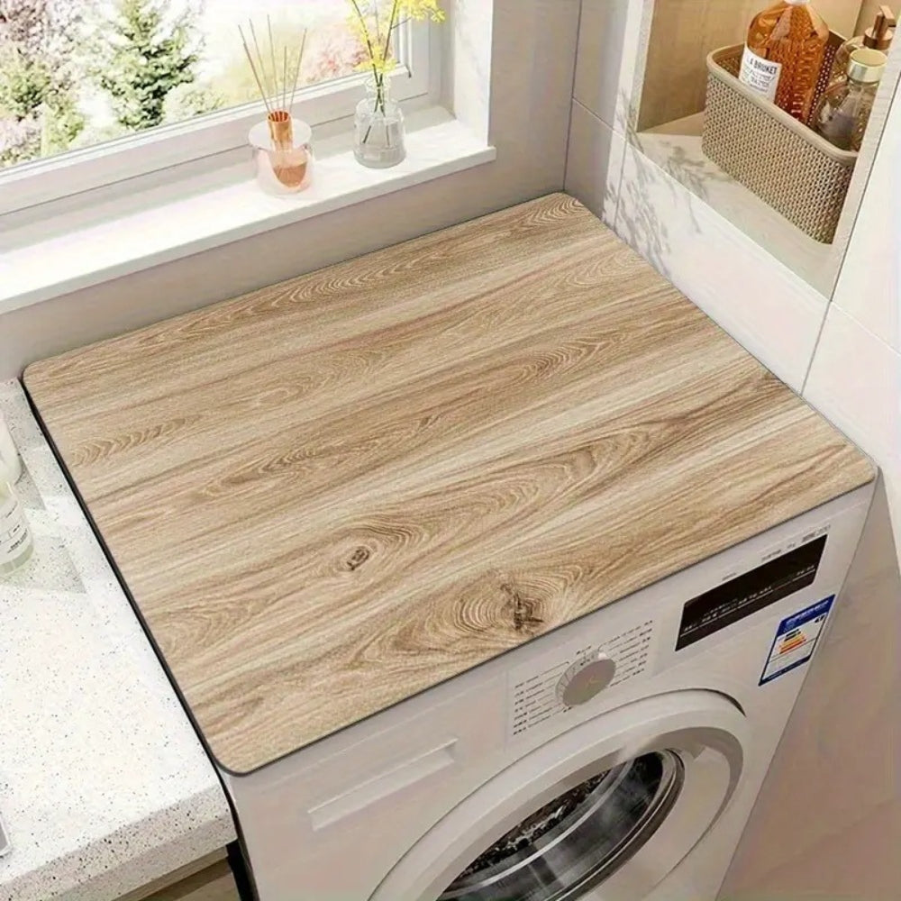 Tapis Protecteur en Fausse Texture Bois