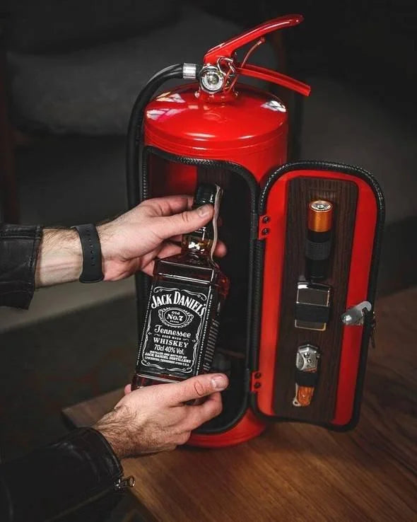 Extincteur | Extincteur de bar caché | Compartiment secret pour boissons | FireBar