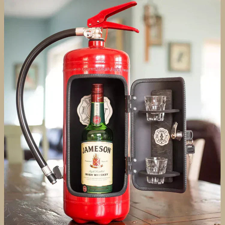 Extincteur | Extincteur de bar caché | Compartiment secret pour boissons | FireBar