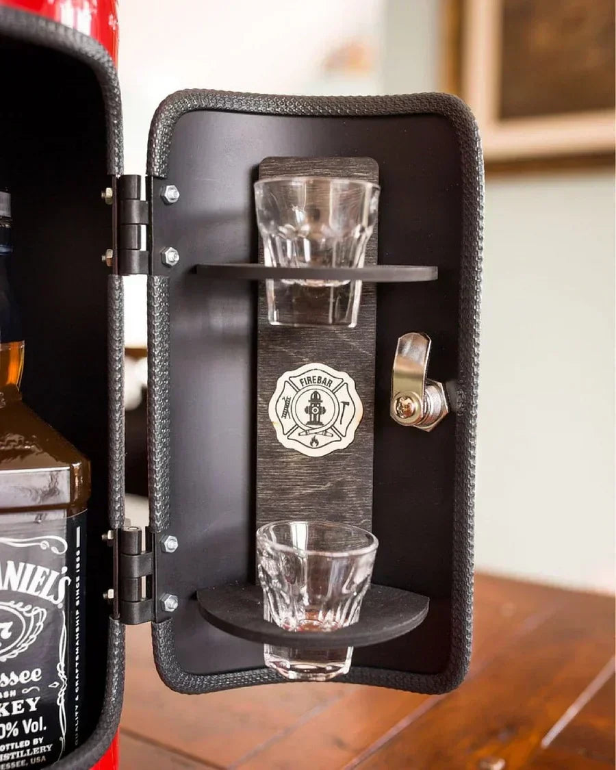 Extincteur | Extincteur de bar caché | Compartiment secret pour boissons | FireBar