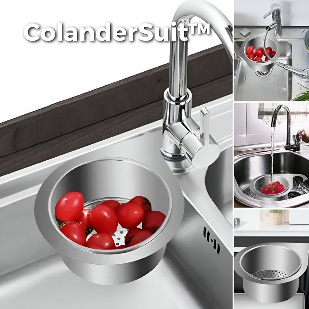 ColanderSuit™ | Passoire en acier inoxydable en forme de cygne