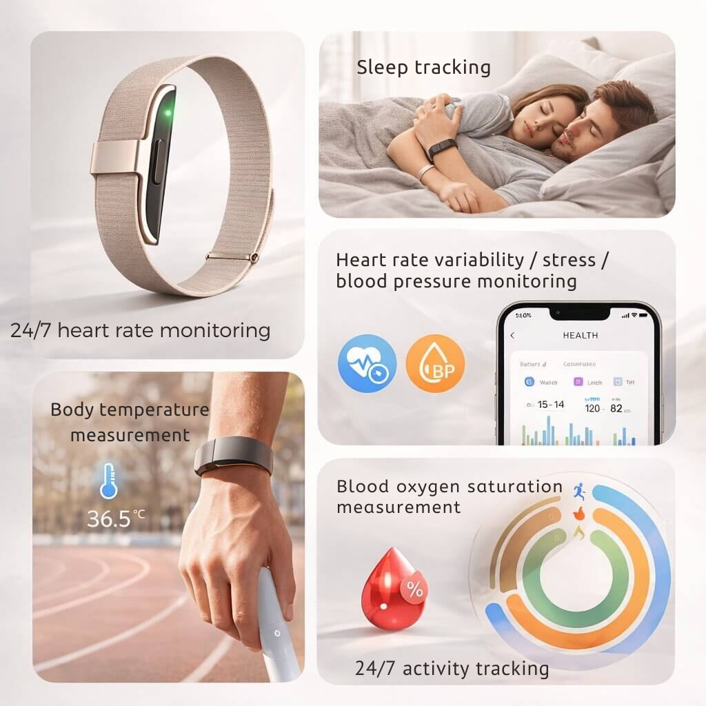 Fitness-Tracker | Fréquence cardiaque, pression artérielle et suivi du sommeil | Analyse de l'application | SleepVanta