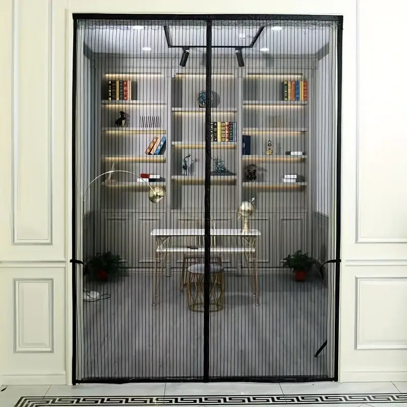 SCREENLIX – Rideau de porte magnétique à fermeture automatique pour maisons et patios