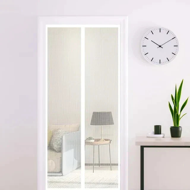 SCREENLIX – Rideau de porte magnétique à fermeture automatique pour maisons et patios