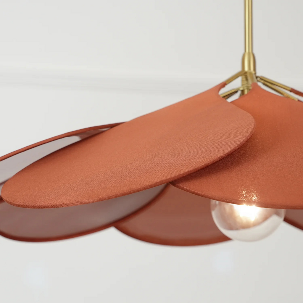 Florevia – Suspension Vintage avec Design Floral en Textile