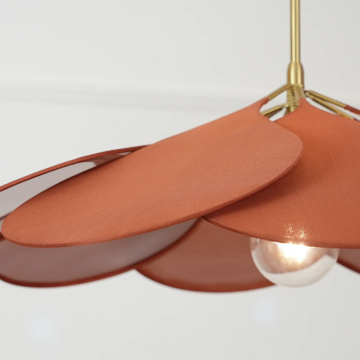 Florevia – Suspension Vintage avec Design Floral en Textile