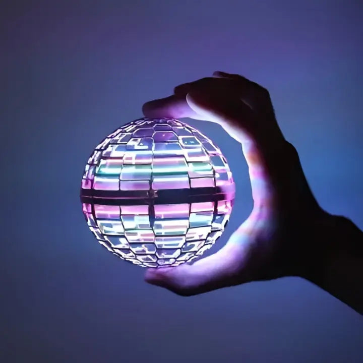Flugball | Boule Boomerang LED à lancer | Rechargeable et robuste | NeoGlide