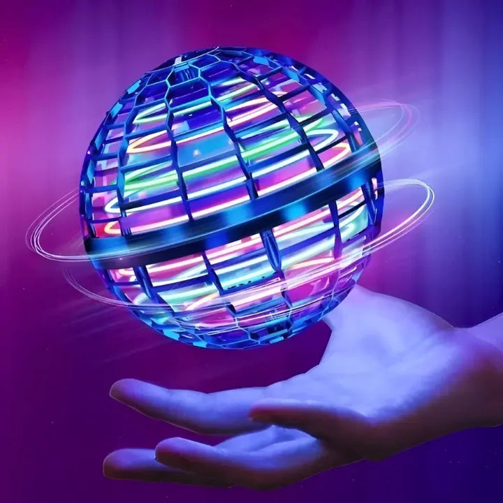 Flugball | Boule Boomerang LED à lancer | Rechargeable et robuste | NeoGlide