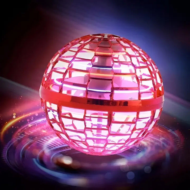Flugball | Boule Boomerang LED à lancer | Rechargeable et robuste | NeoGlide